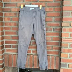 Stone Island Women's grey black accessories Pants Women's 30 RE-T cargo style